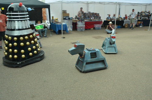 K-9s and Dalek